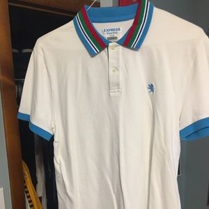 Express Pique Polo. Fitted